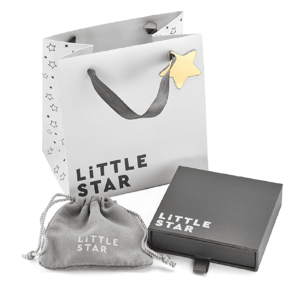 Little Stars Thom Silver Cross Necklace