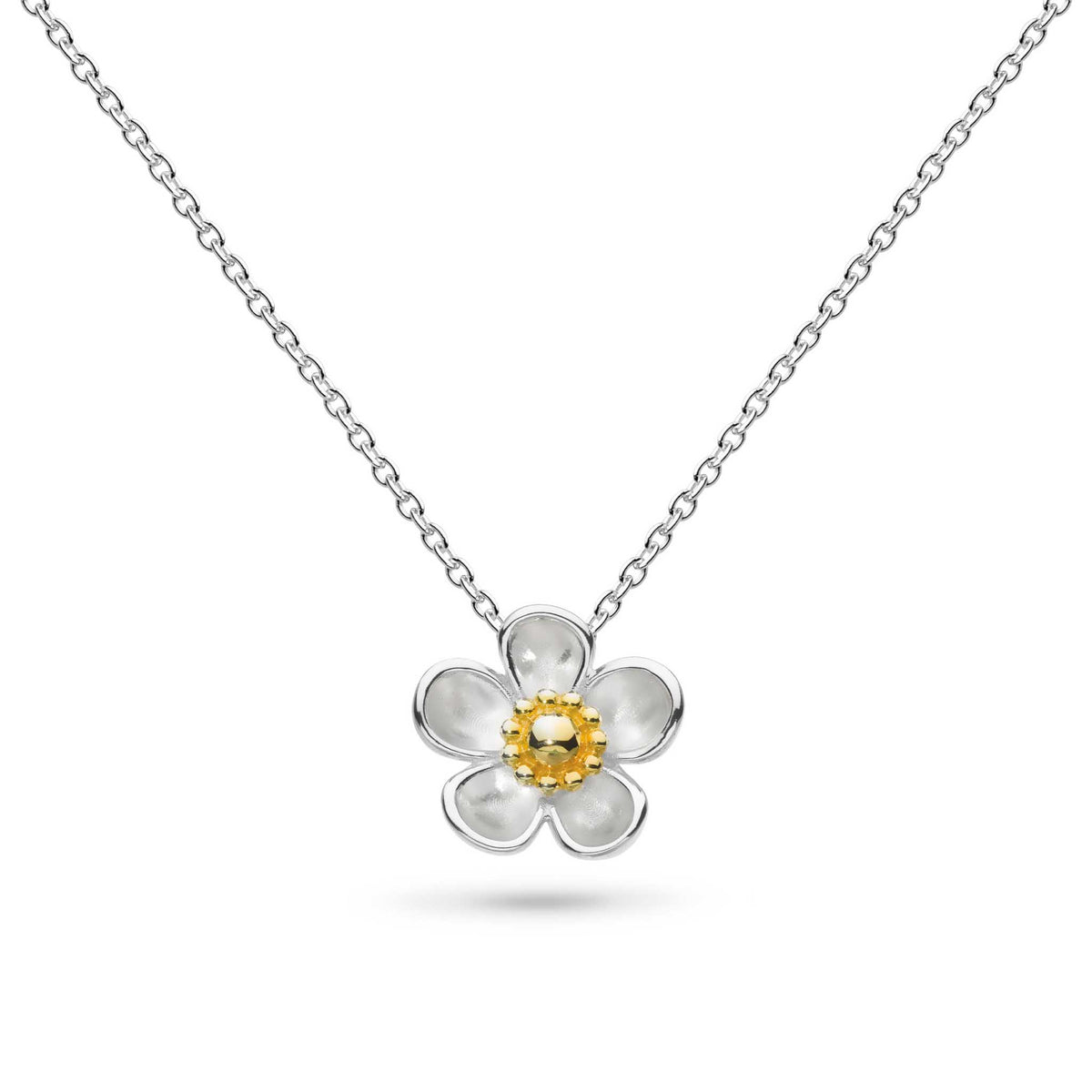 Kit Heath Blossom Wood Rose Necklace