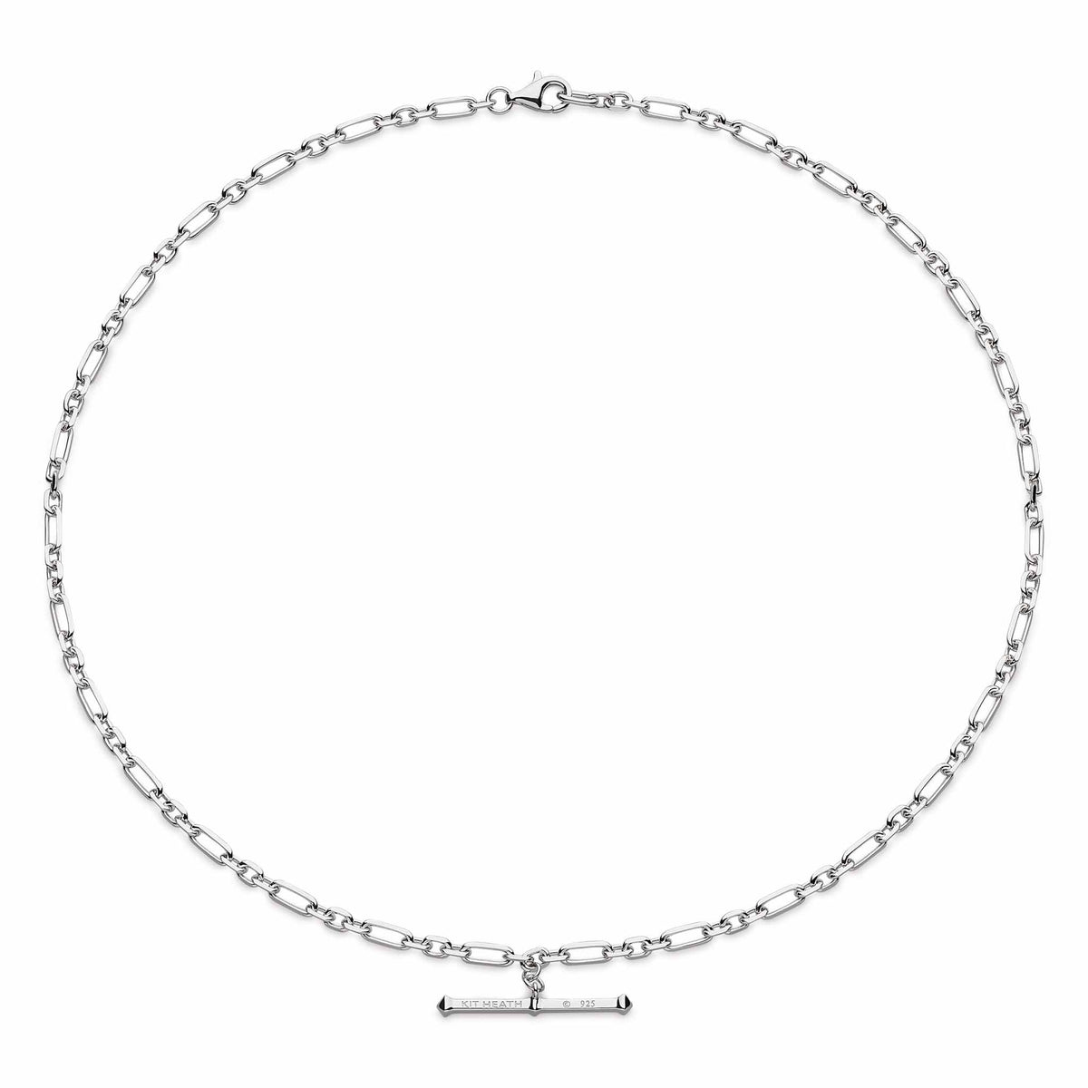 Kit Heath Revival Figaro Chain Link T-bar Style Necklace