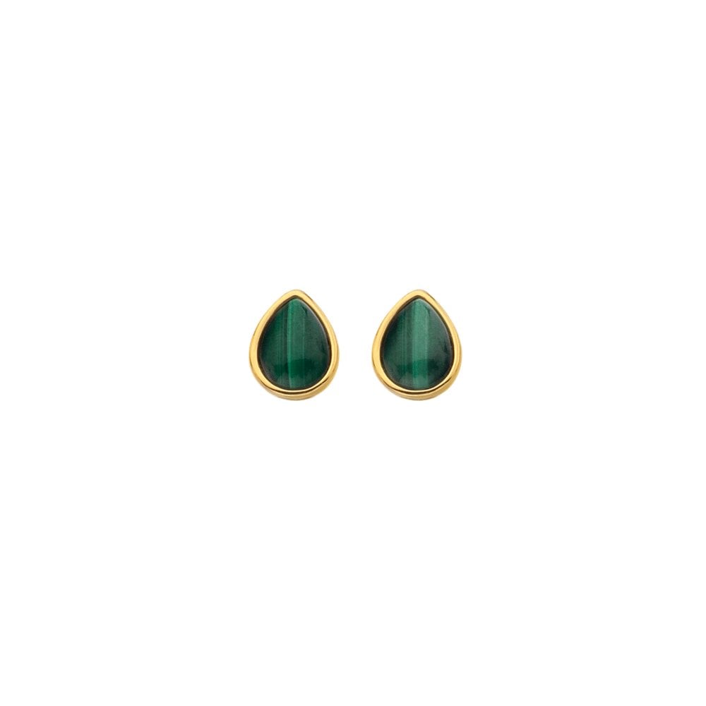 Hot Diamonds Gold Plated Revive Teardrop Stud Earrings