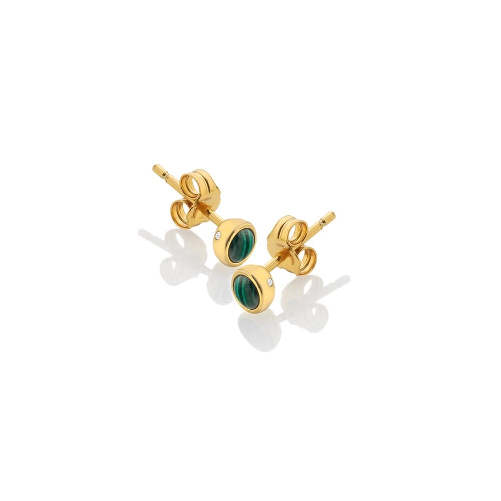 Hot Diamonds Gold Plated Revive Stud Earrings