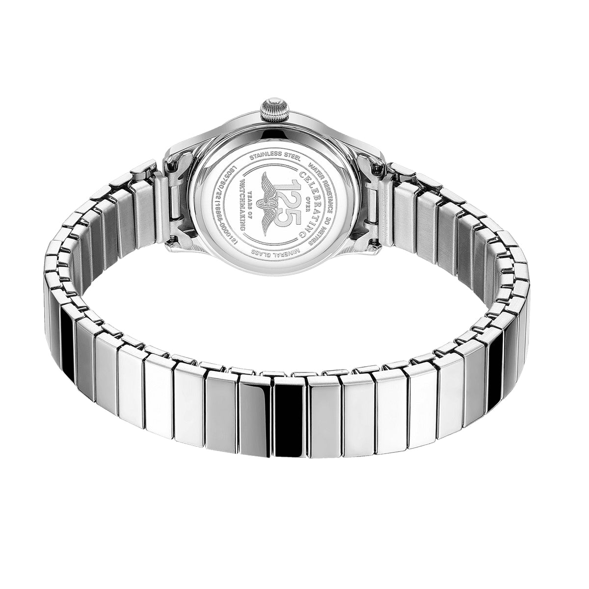 Rotary Stainless Steel Expander Watch