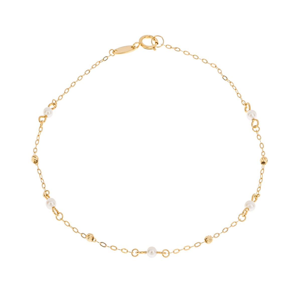 Freshwater Station Necklace in 9ct Gold