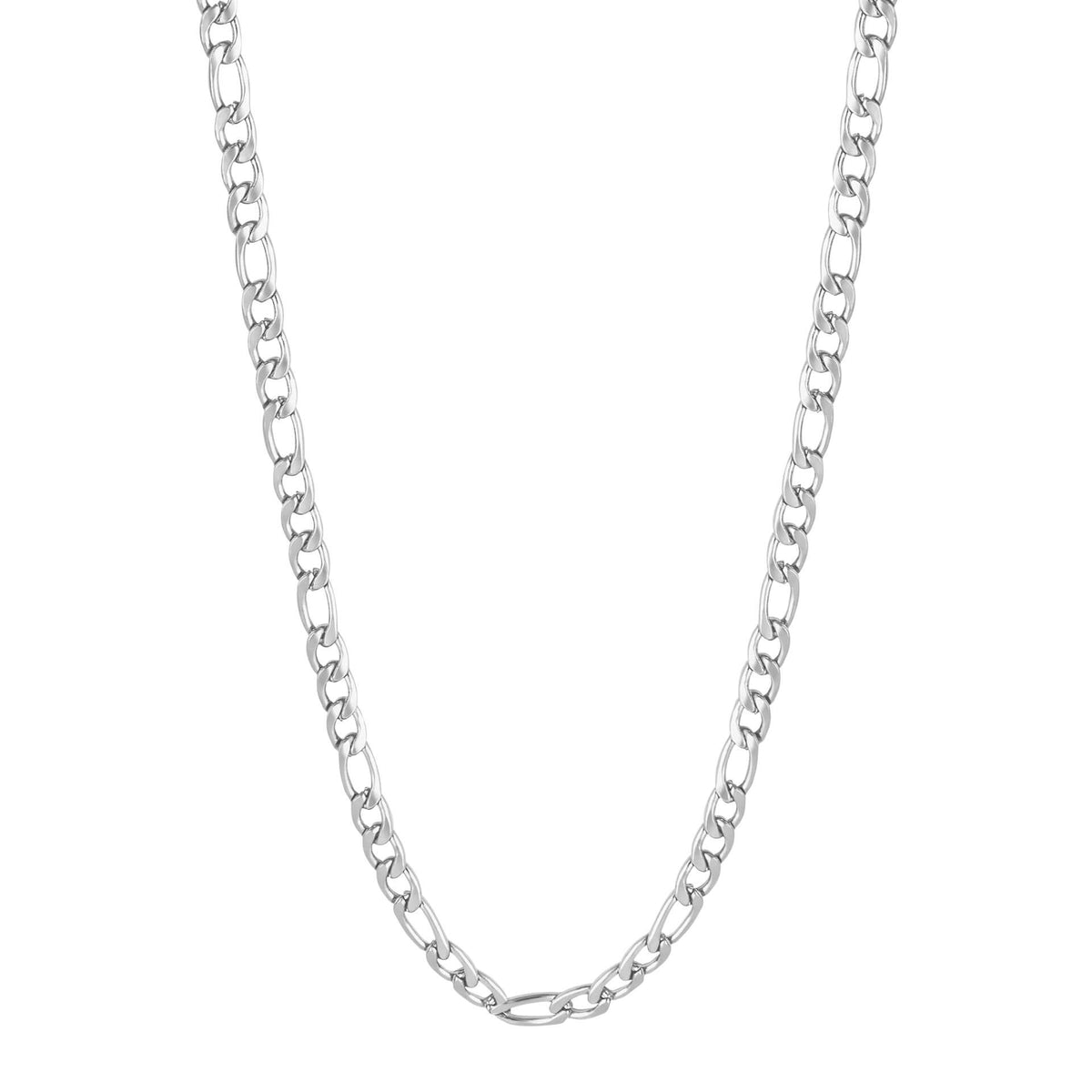 Fred Bennett Stainless Steel Figaro Chain