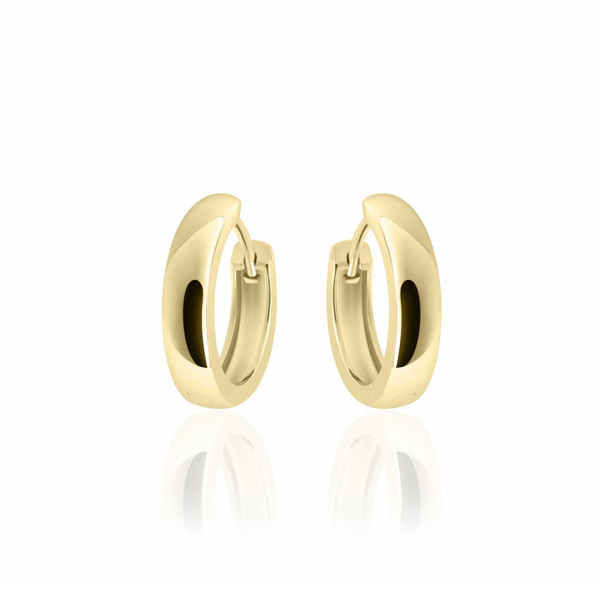 Gisser 18ct Gold Plated Everyday 18mm  Hoop Earrings