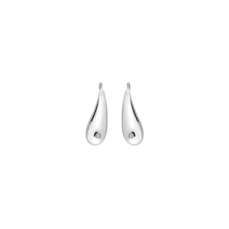 Hot Diamonds Sterling Silver Tide Earrings