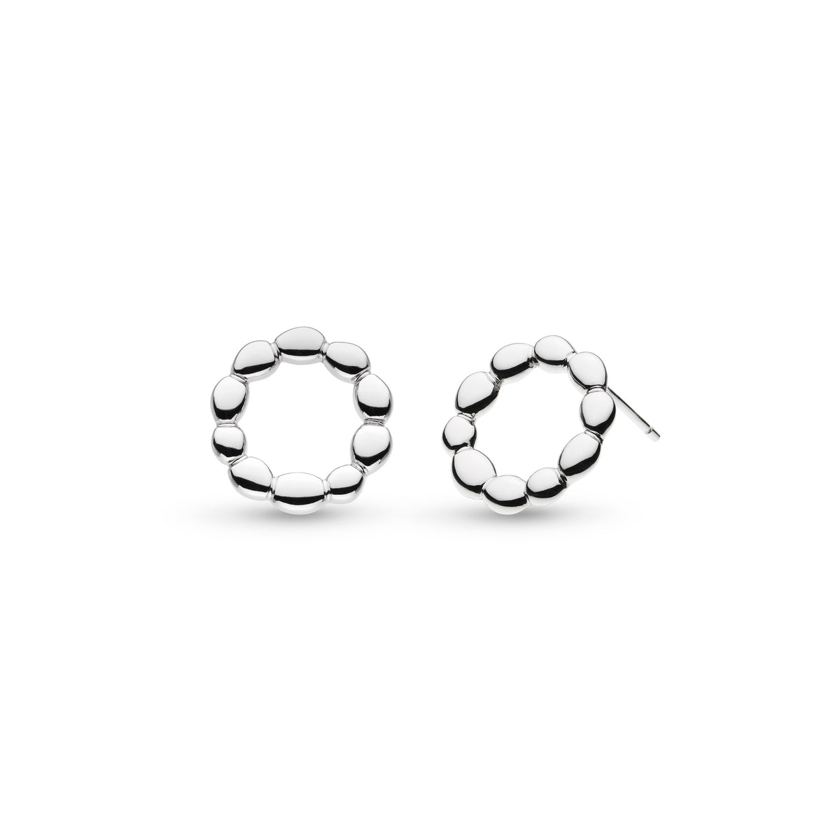 Kit Heath Coast Pebble Ridge Stud Earrings