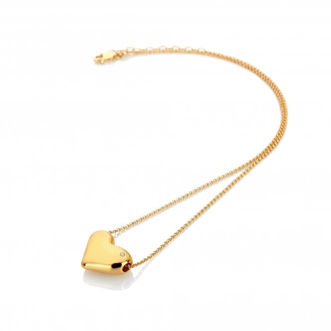 Hot Diamonds Gold Plated Desire Statement Pendant