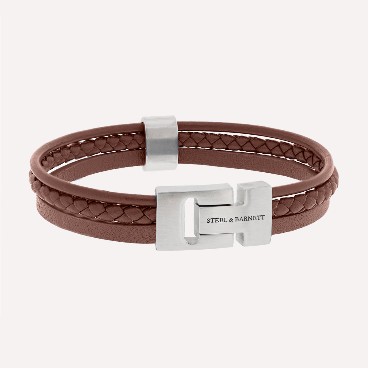 Steel & Barnett Peanut Leather Bracelet