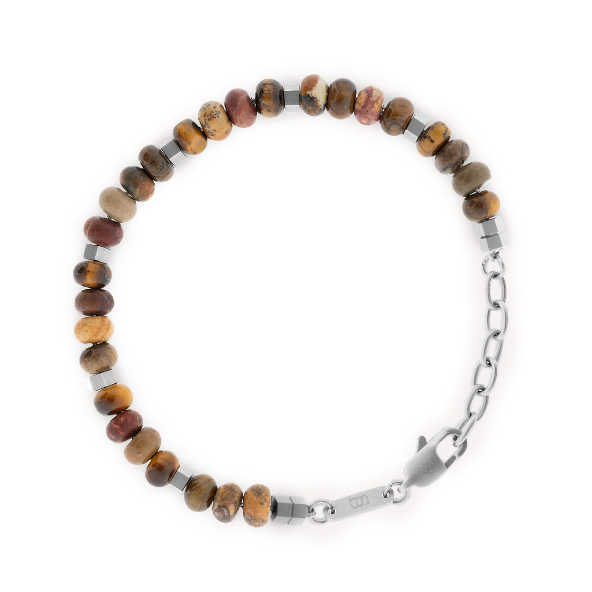 Steel & Barnett Terracotta Bead Bracelet