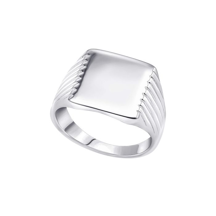 Sterling Silver Square Signet Ring