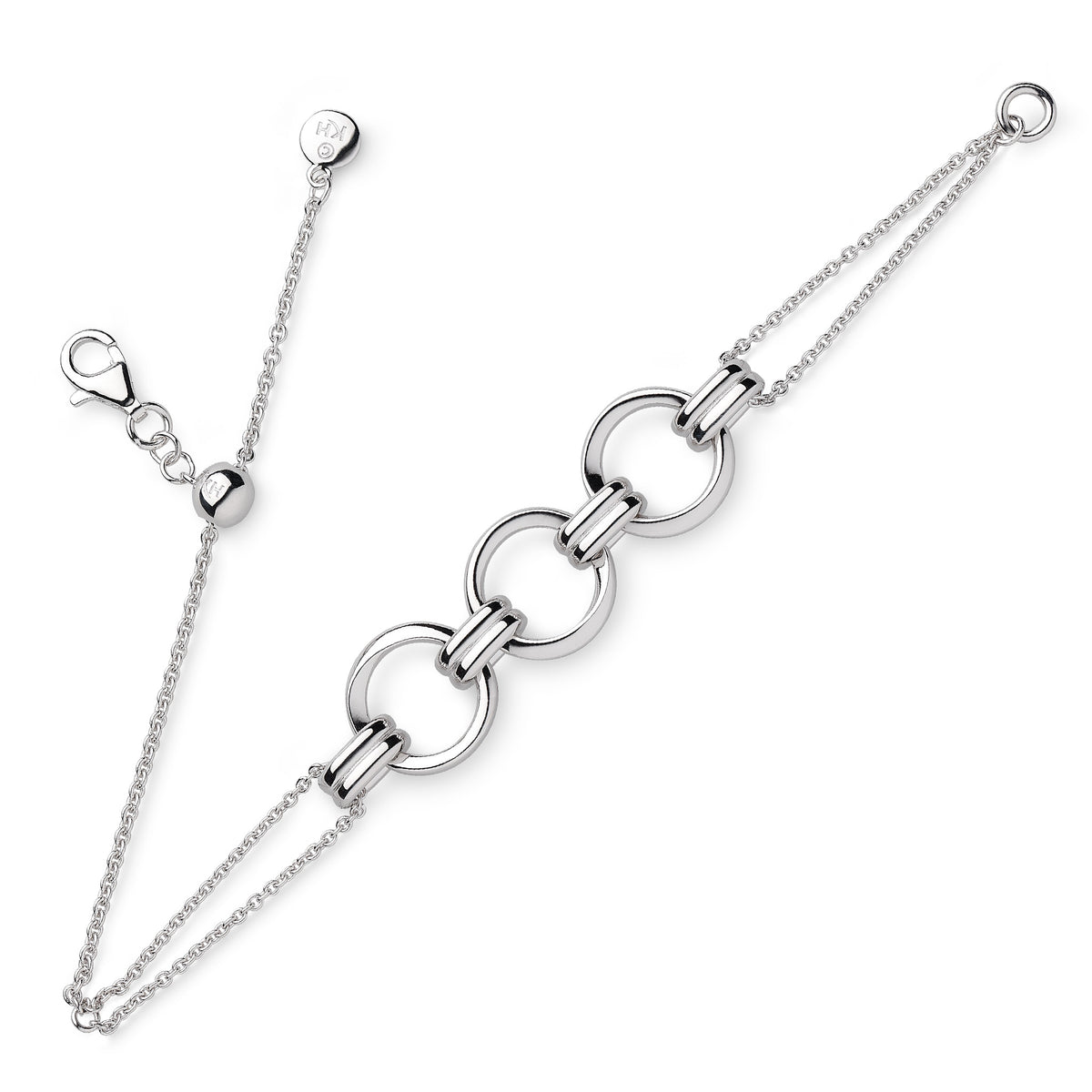 Kit Heath Bevel Unity Twin Chain Bracelet