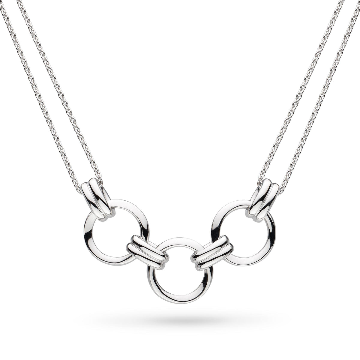 Kit Heath Bevel Unity Twin Chain Necklace