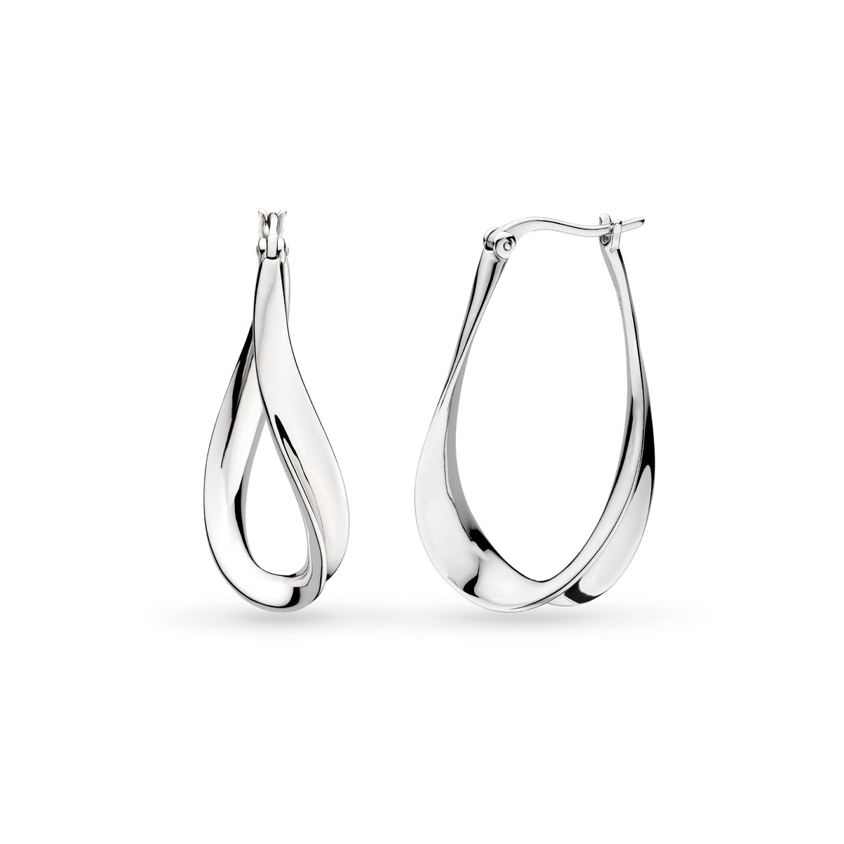 Kit Heath Serenity Grande Hinged Hoop Earrings