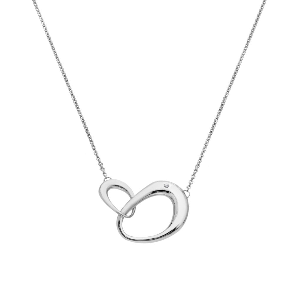 Hot Diamonds Silver Sleek Necklace