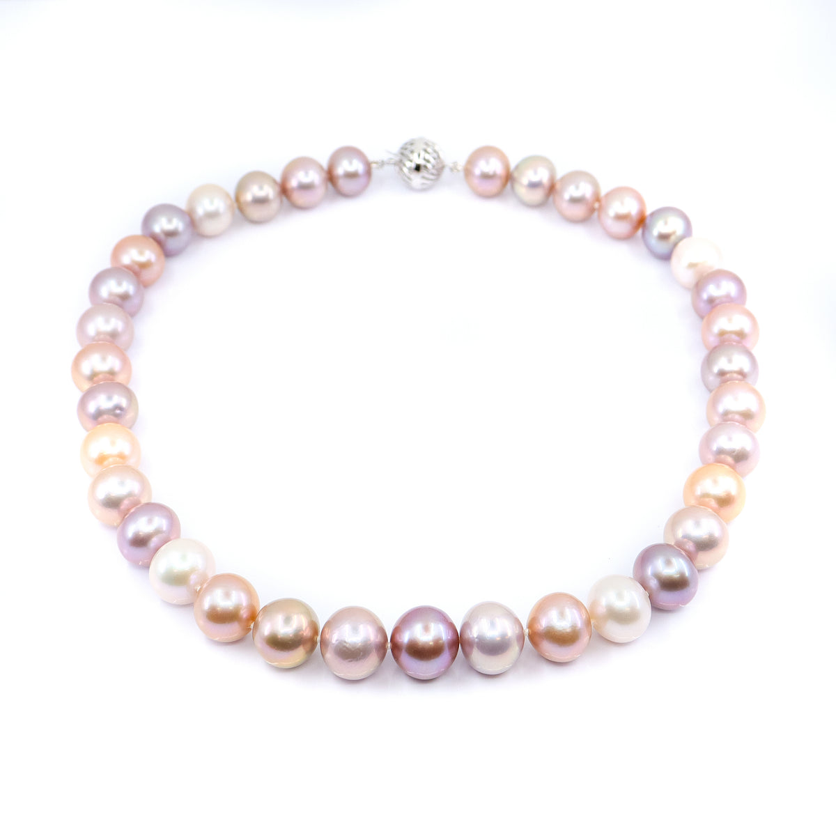 Freshwater Tonal Pink Statement Necklace