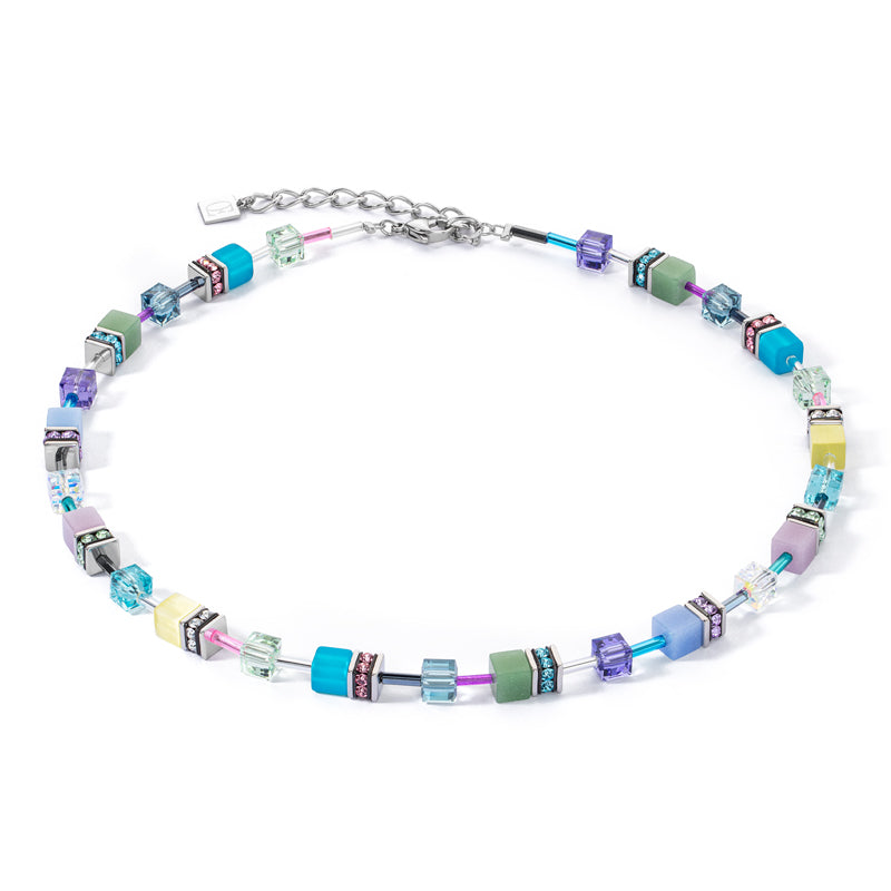 Coeur de Lion GeoCUBE® Iconic Ice Pastels Necklace