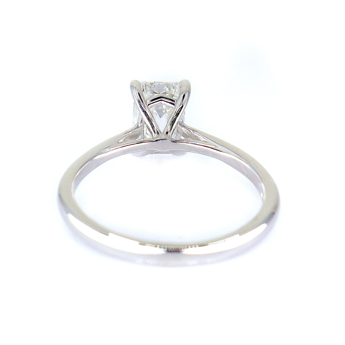 Platinum Lab Grown Certificated 1.74ct Diamond Solitaire Ring