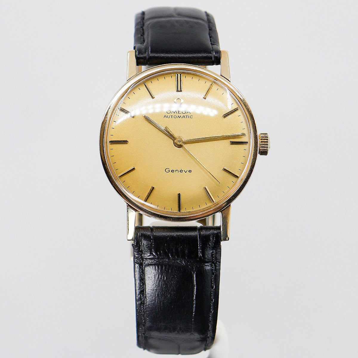 Pre-Owned Gents Omega 9ct Gold Automatic Watch