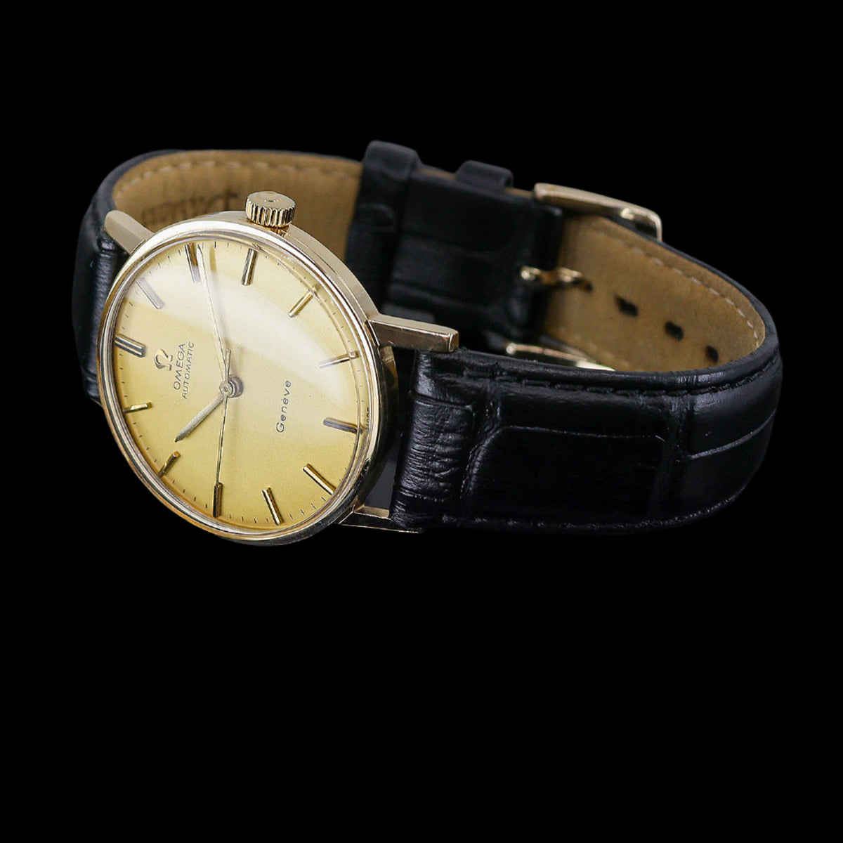 Pre-Owned Gents Omega 9ct Gold Automatic Watch