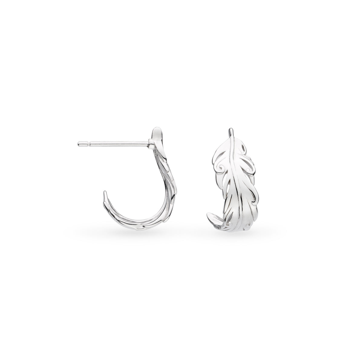 Kit Heath Feather Wisp Hoop Earrings