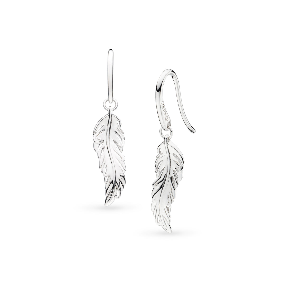 Kit Heath Feather Wisp Drop Earrings