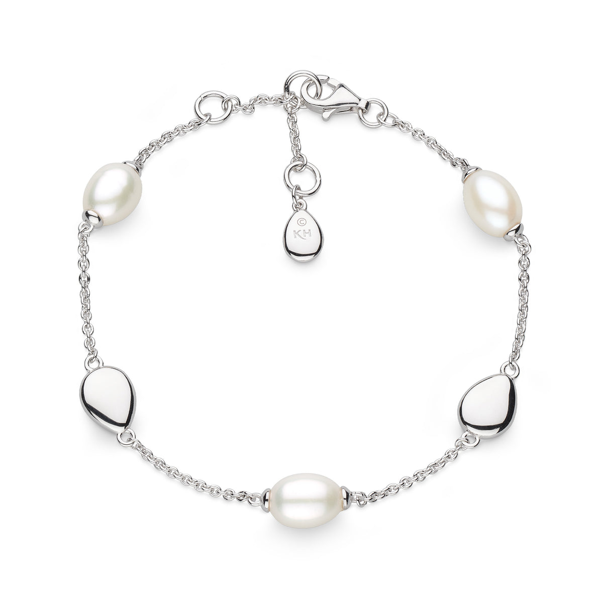 Kit Heath Coast Pebble Pearl Bracelet