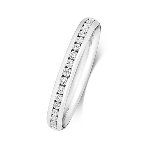 Platinum 0.24ct Diamond Eternity Ring