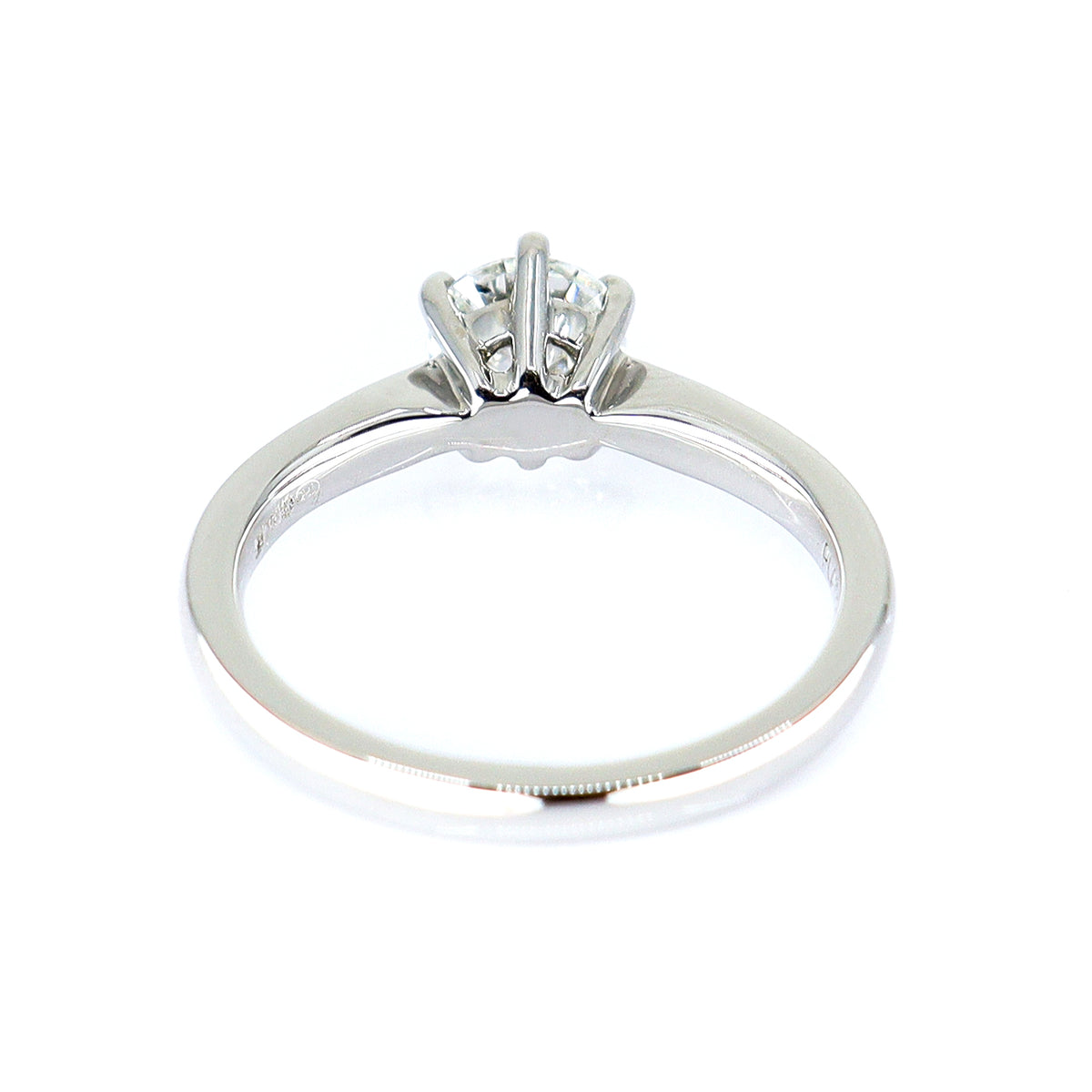 Platinum Certificated Round Brilliant Cut 0.80ct Diamond Ring