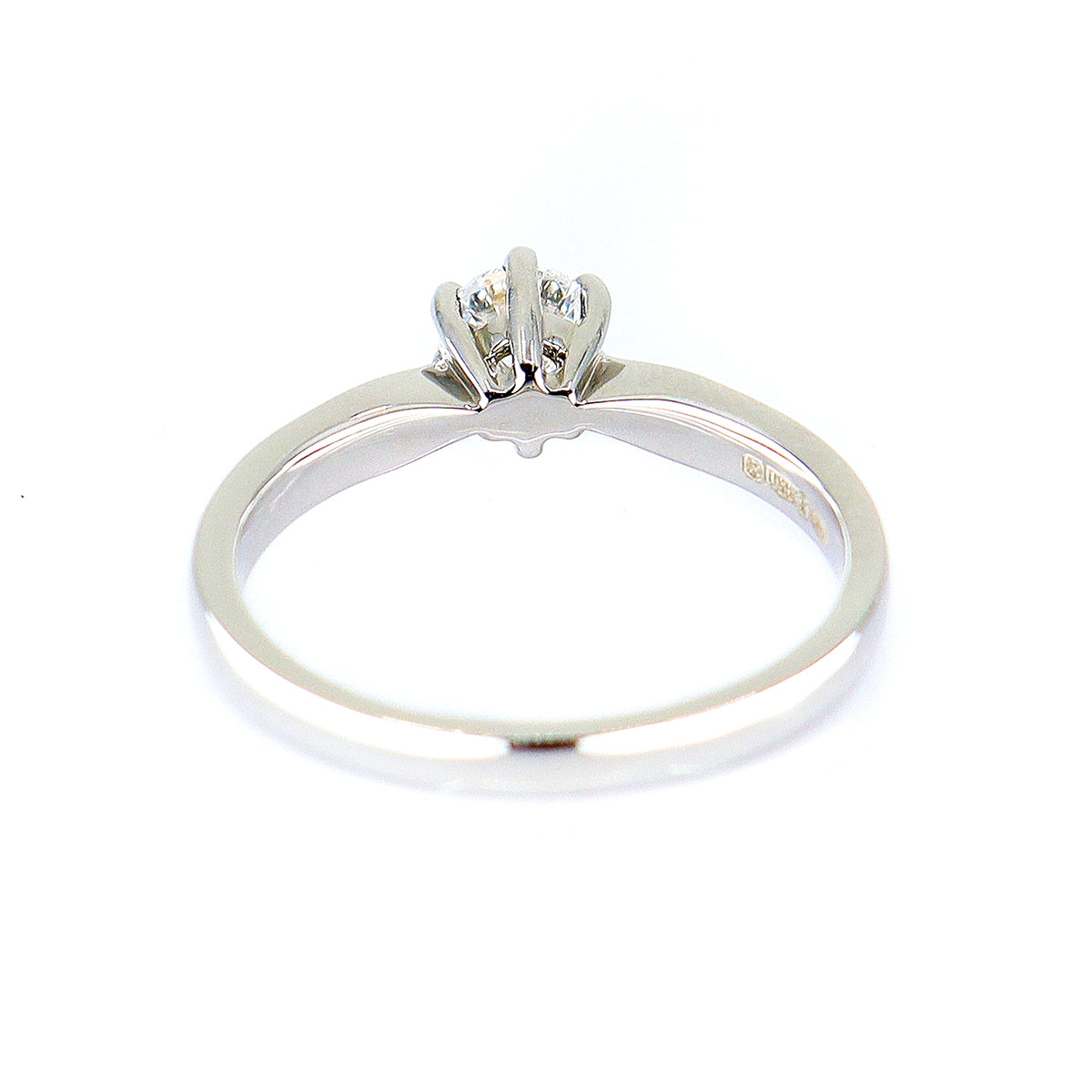 Platinum Certificated Round Brilliant Cut 0.50ct Diamond Ring