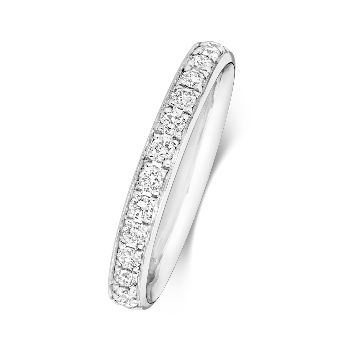 Platinum Round Brilliant Cut 0.30ct Diamond Eternity Ring