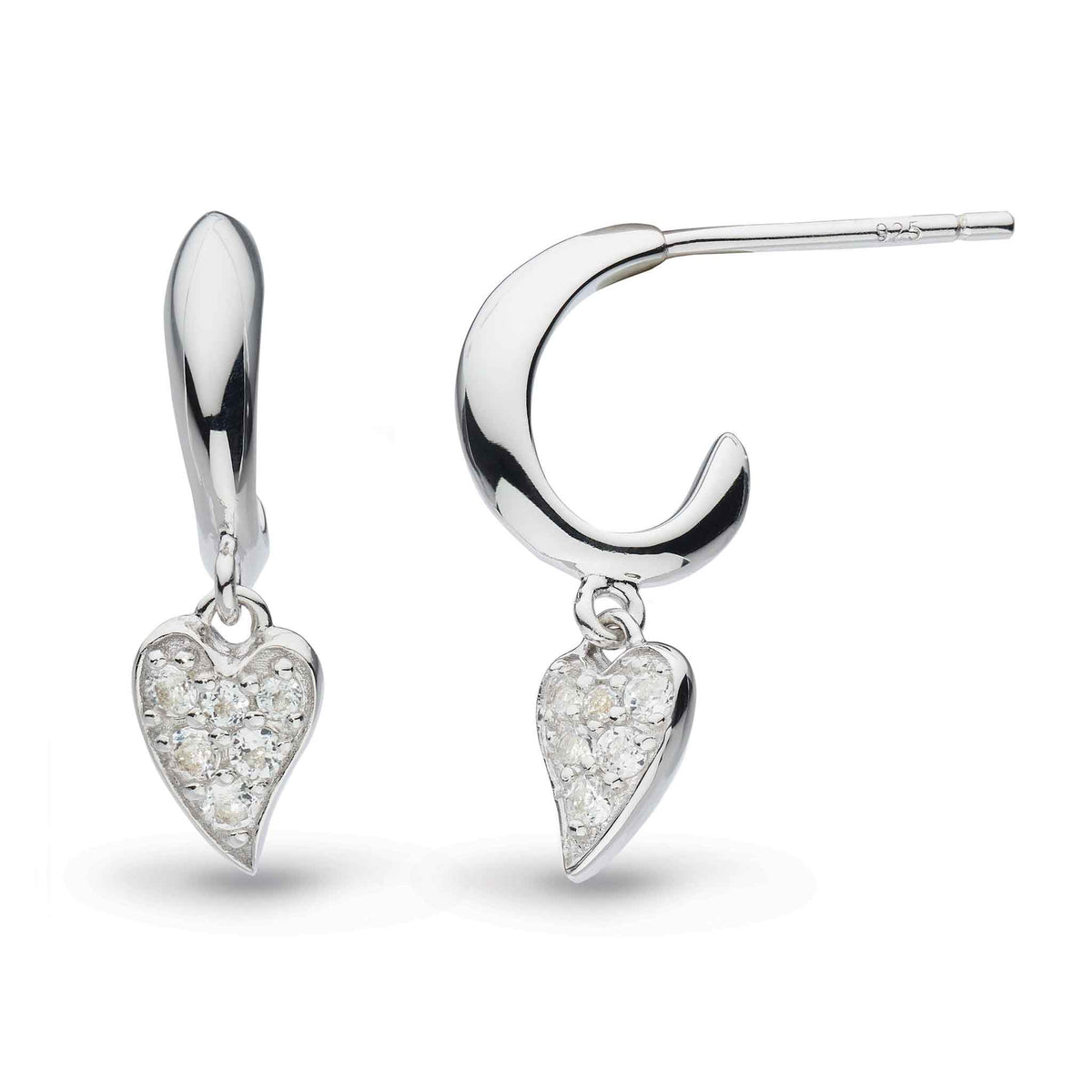 Kit Heath Desire Cherish Precious Pavé Heart Drops