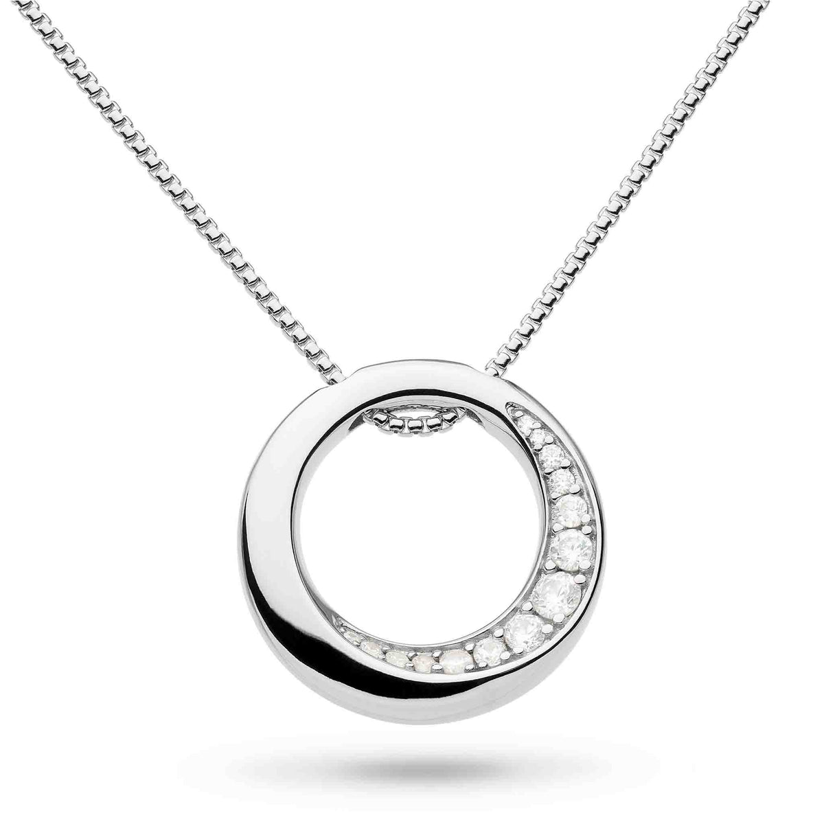 Kit Heath Bevel Cirque Pavé Necklace