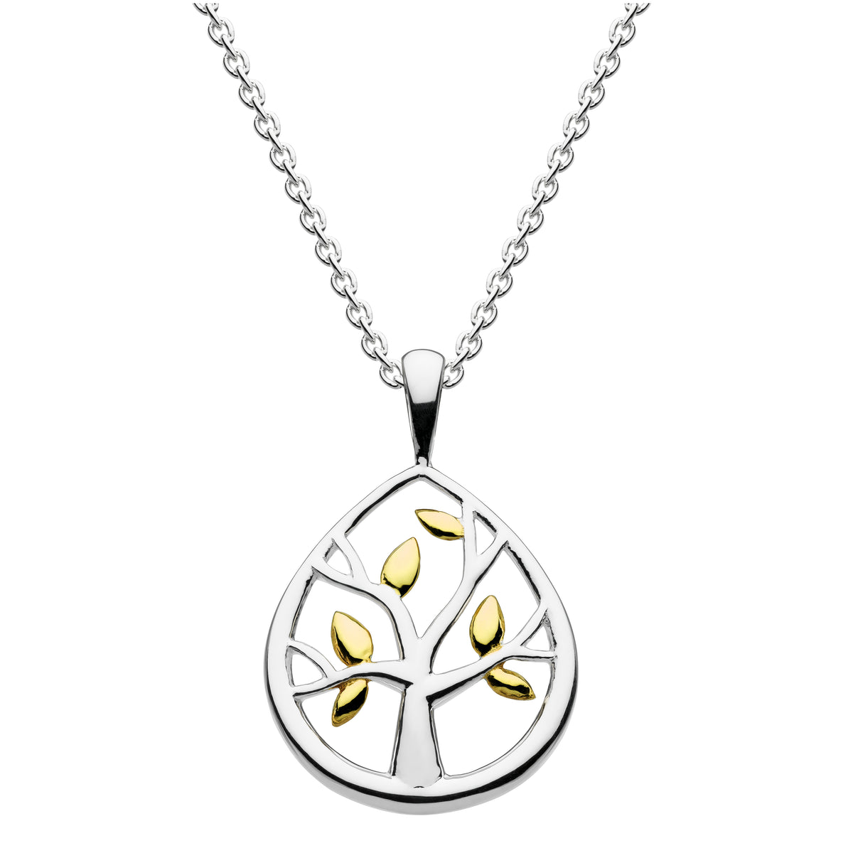 Dew Two Colour Tree of Life Necklace