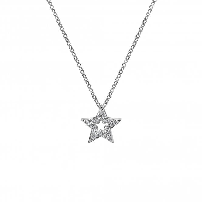 Hot Diamonds Sterling Silver Striking Star Pendant