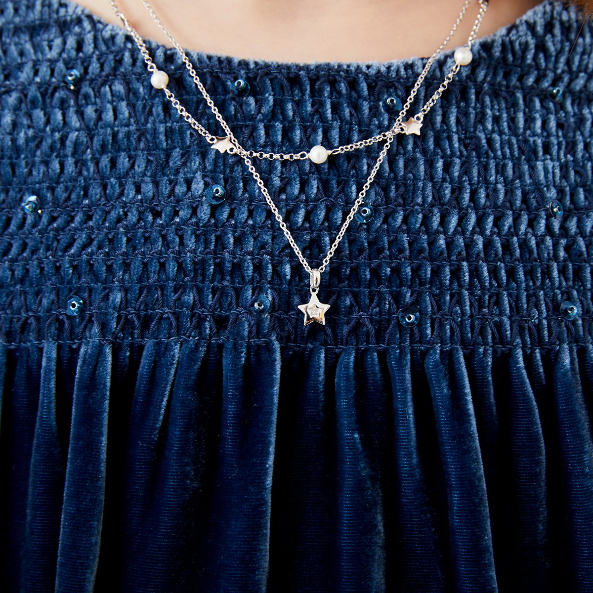 Kirsty Diamond Star Necklace