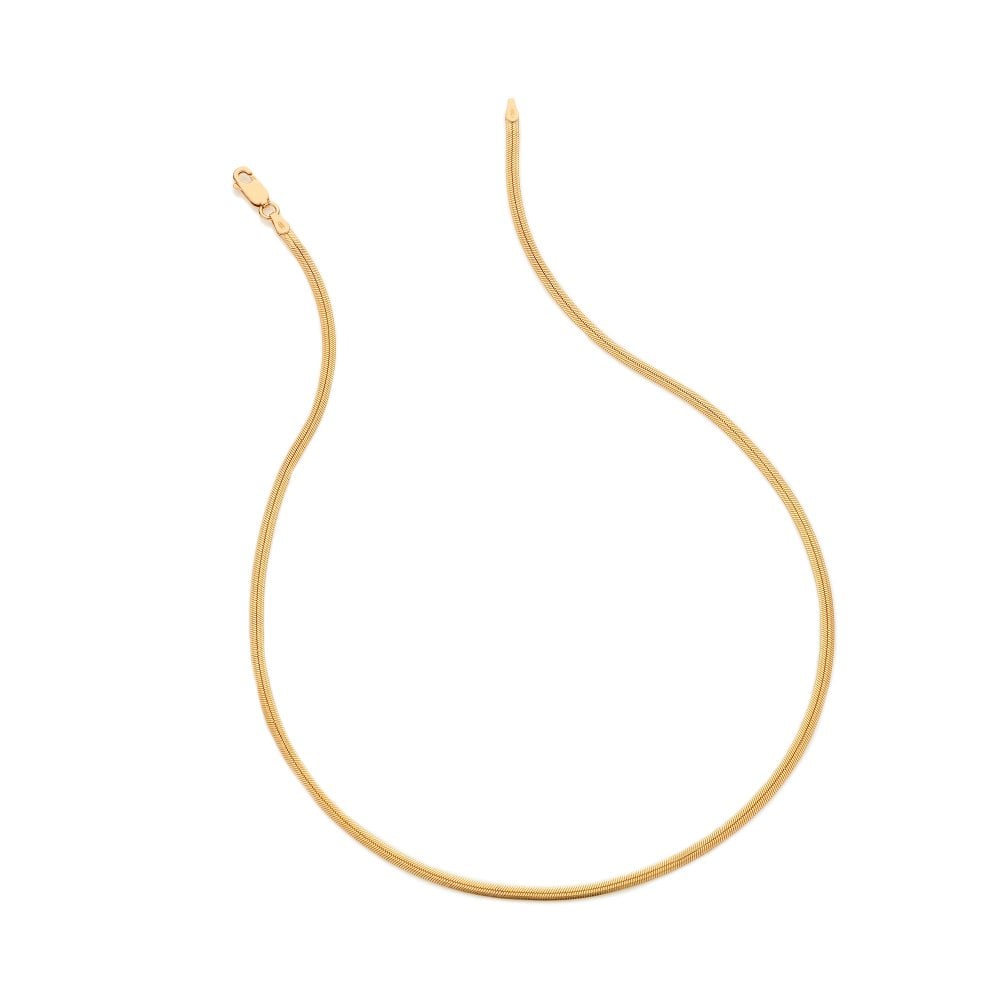 Hot Diamonds Gold Plated Embrace Oval Chain