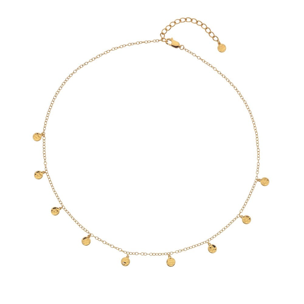 Hot Diamonds Gold Plated Lunar Necklace