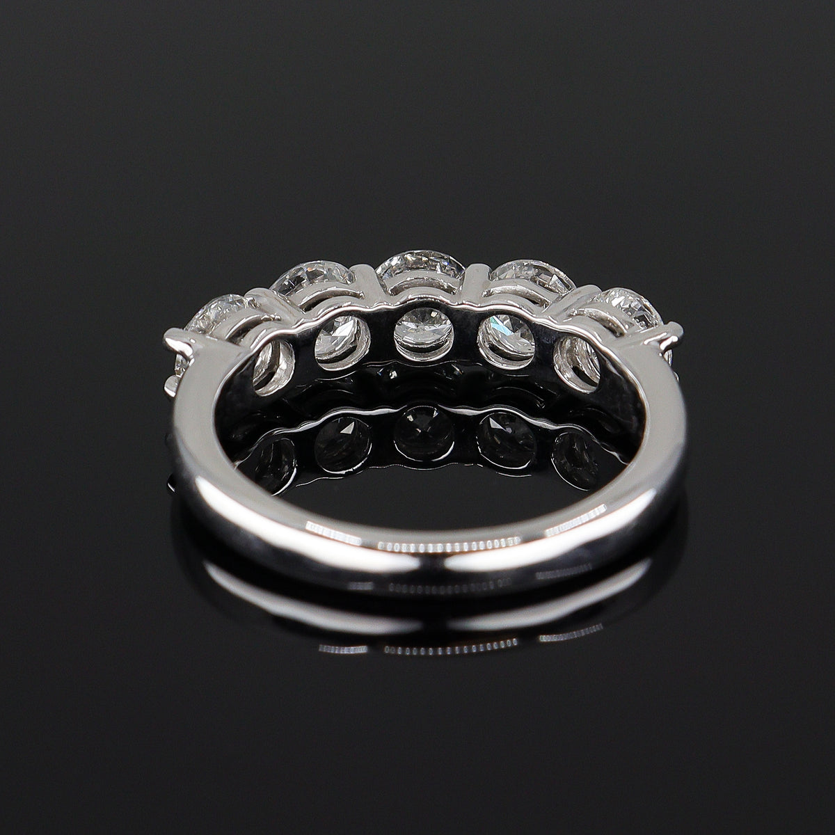 Pre-Owned 18ct White Gold & Diamond Half Eternity Ring